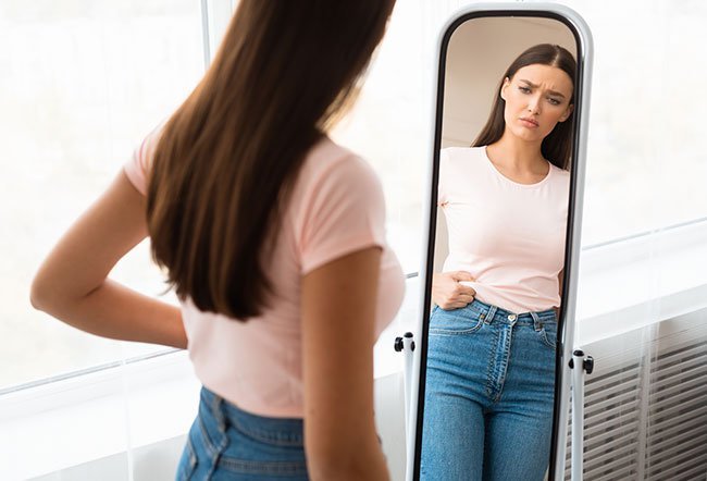 A woman's body might offer several clues that she is pregnant.