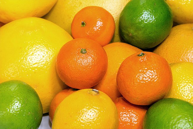 Citrus fruits keep well on the counter, but you can refrigerate them for up to 3 weeks.