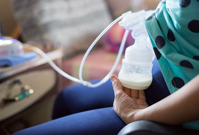 Breast pumping