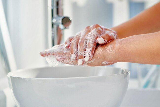 You can pick up germs just by touching unclean surfaces or things commonly touched by other people, like doorknobs, gas pumps, counters, and touch screens.