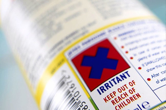 Carefully read instructions before mixing cleaning products.