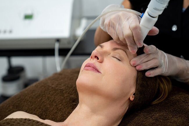 Your doctor can use narrow beams of light to get rid of the cells that are causing your age spots without damaging the rest of your skin.