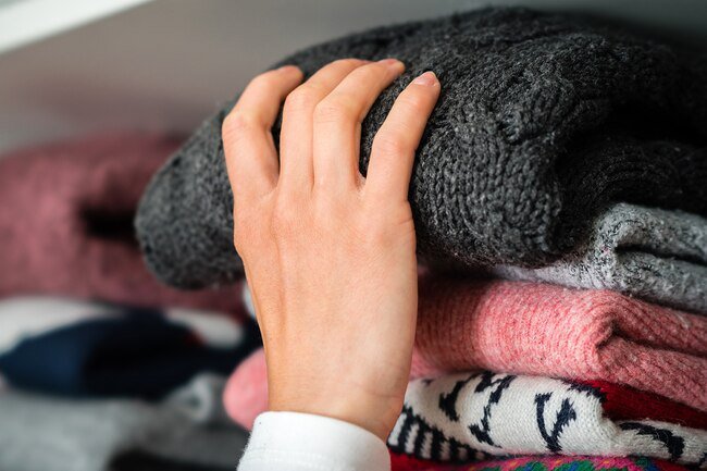 Dress in layers if the heat goes out when it's cold. 