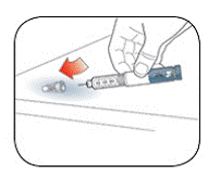 Ceplace the Outer Needle Shield - Illustration