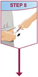 Put your used needles, syringes, and sharps in a FDA-cleared sharps disposal container right away after use. Do not throw away (dispose of) loose needles and syringes in the household trash - Illustration