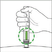complete your injection - Illustration