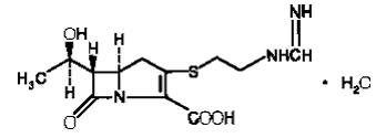 Imipenem - Structural Formula Illustration