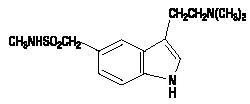 IMITREX (sumatriptan) structural formula illustration