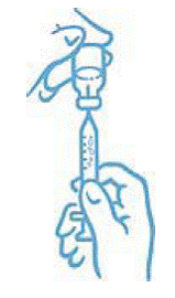 Withdraw correct dose - Illustration