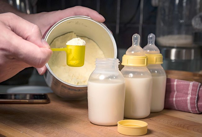 will mixing formula hurt my baby