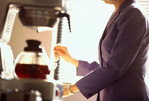How much bacteria sits on the surfaces at your workplace lounge?