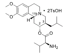 INGREZZA® (valbenazine) Structural Formula Illustration