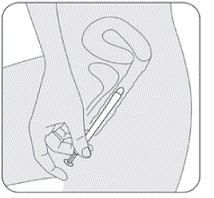 Standing position - Illustration