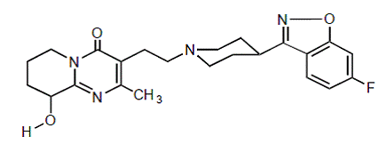 INVEGA® (paliperidone) - Structural Formula Illustration