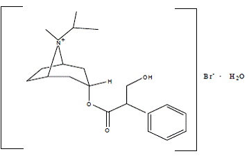 ATROVENT® HFA (ipratropium bromide HFA) Structural Formula Illustration