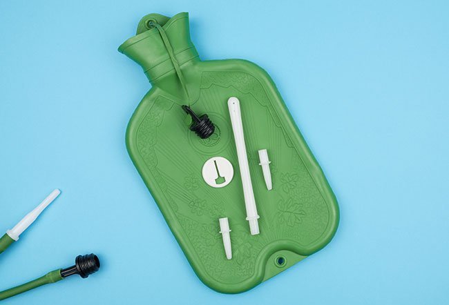 is it safe to do an enema at home