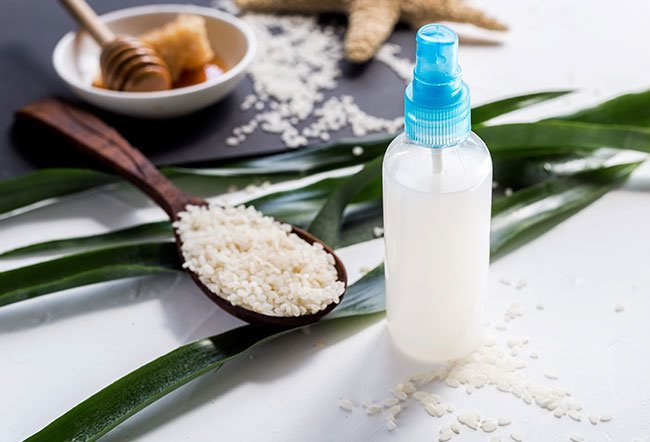 rice water for hair