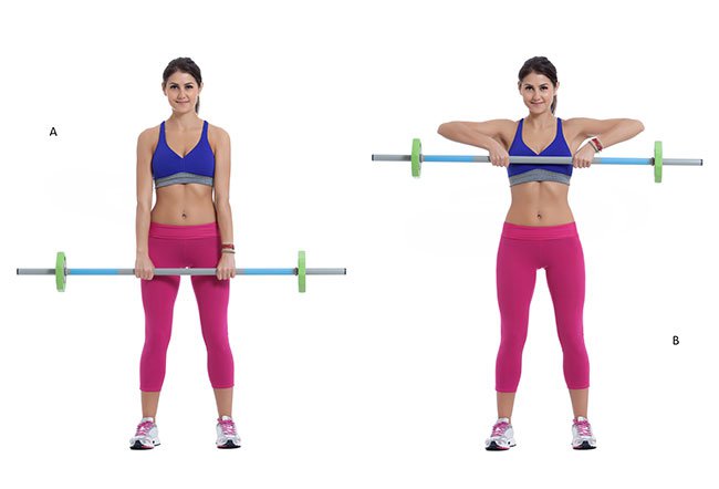 An upright row is a form of exercise that mainly targets the shoulder and elbow. You must ensure caution while performing upright row because there is a high risk of injury.