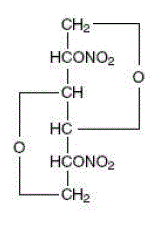 Isordil® Titradose® (isosorbide dinitrate) Structural Formula Illustration