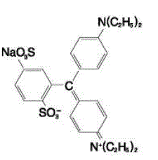 LYMPHAZURIN (isosulfan blue) Structural Formula Illustration