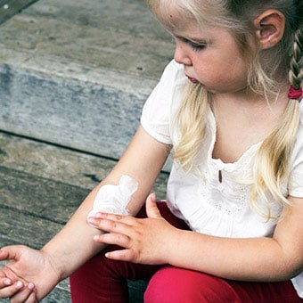 Itchy skin can often be calmed with topical treatments for itching.