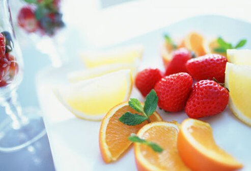 Dietitians say a great alternative to drinking a lot of fruit juice is to eat the whole fruit.