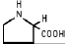 Proline - Structural Formula Illustration