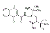 KALYDECO® (ivacaftor) tablets Structural Formula Illustration