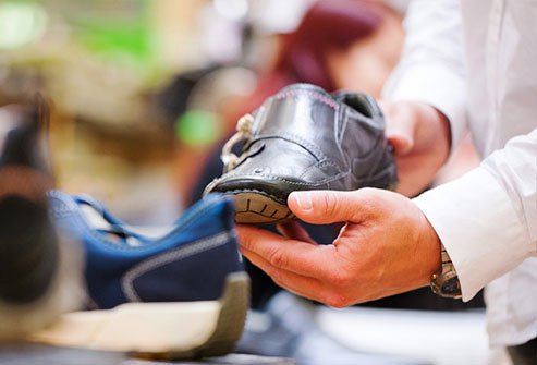Shoes can stretch and wear out after a while.