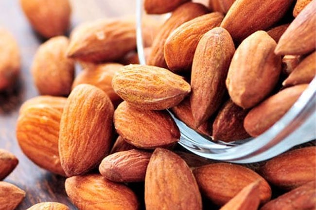 A handful of nuts can also boost calcium in your diet.