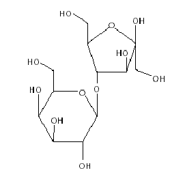 Lactulose Structural Formula Illustration