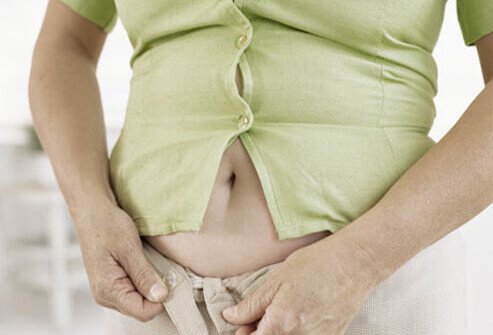 You can't isolate fat loss to one part of the body.