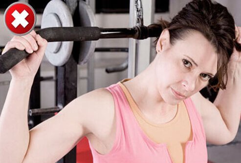Only people with very mobile shoulder joints can keep their spines straight enough to do this exercise properly.