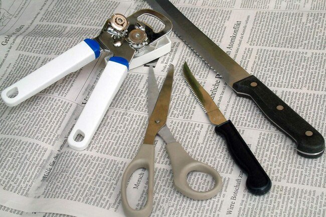 There are tools that are made specifically for left-handed people.