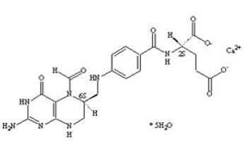 LEVOLEUCOVORIN CALCIUM (Levoleucovorin)  Structural Formula Illustration