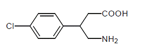 LIORESAL® INTRATHECAL
(baclofen) Structural Formula  - Illustration