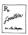 Loniten is a prescription drug - Illustration