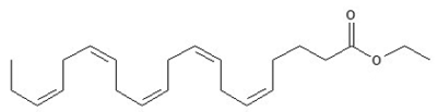 EPA ethyl ester - Structural Formula Illustration