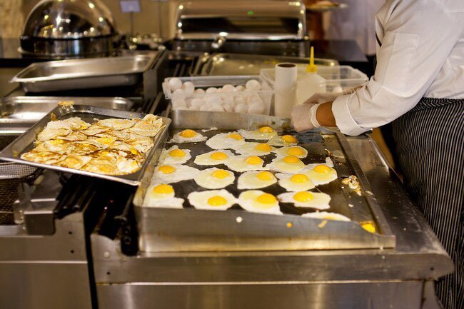 Eggs are naturally carb-free.