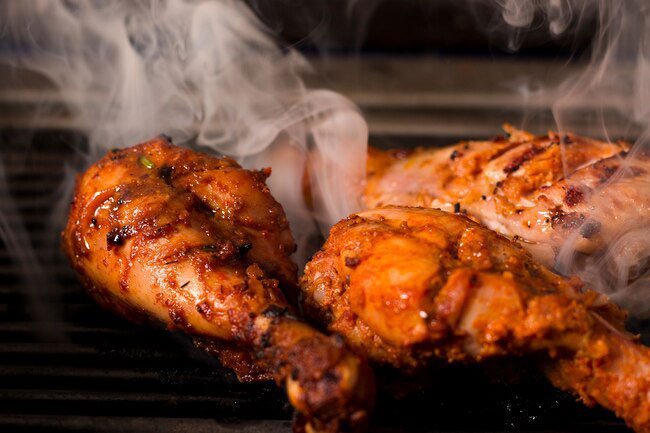 Any piece of chicken -- breast, drumstick, thigh, or wing -- has 0 carbs as long as it's not breaded.