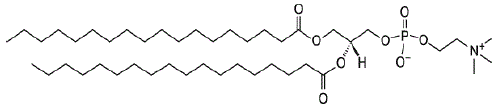 1,2-Distearoyl-sn-glycero-3-phosphocholine (DSPC) - Structural Formula Illustration 2