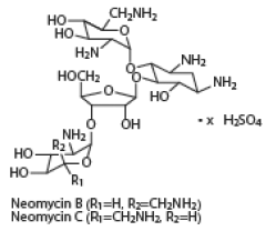 Neomycin Structural Formula Illustration