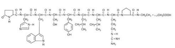 LUPRON DEPOT 11.25 mg (leuprolide acetate for depot suspension), for intramuscular use Structural Formula - Illustration