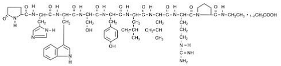 LUPRON DEPOT-PED (leuprolide acetate for depot suspension) Structural Formula - Illustration