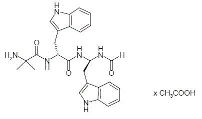 MACRILEN (macimorelin) Structural Formula Illustration