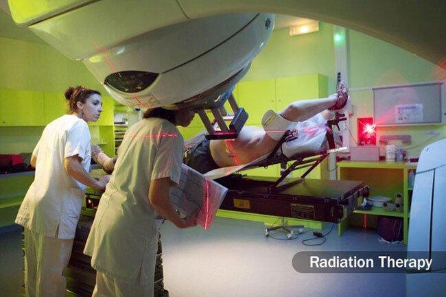 If your chest has been treated with radiation for another type of cancer, you have a greater chance of getting male breast cancer.