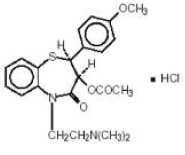 Matzim® LA (Diltiazem Hydrochloride) Structural Formula Illustration