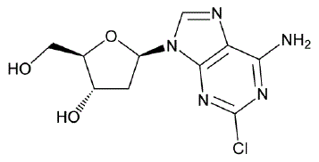 MAVENCLAD® (cladribine) Structural Formula Illustration