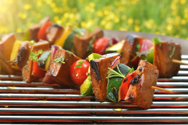 With over 11 grams of protein per each half cup, seitan is another good non-meat protein source that takes on the flavor of any seasonings you add.
