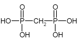 Medronic acid Structural Formula Illustration